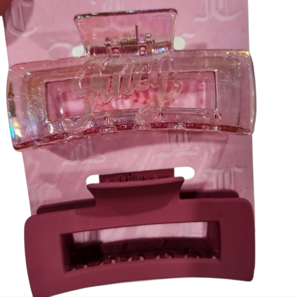 💕▪️Juicy Couture▪️ Big Hair Plastic Claw Clips Set of 2